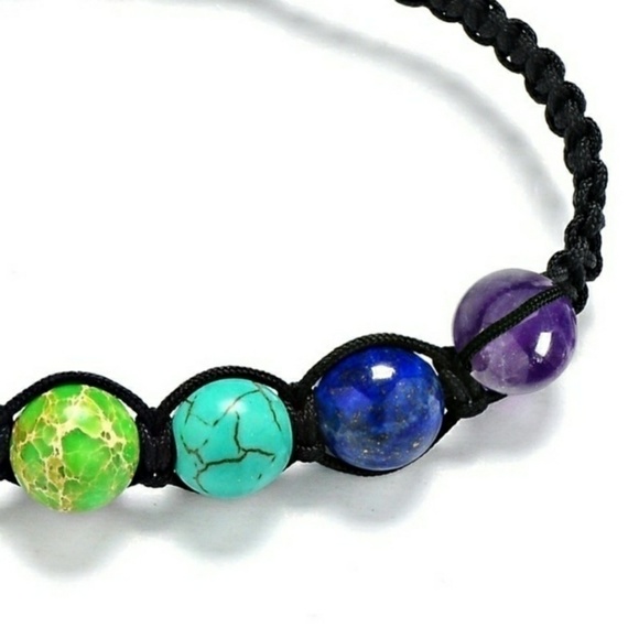 7 Chakra Healing Bracelet - Picture 2 of 8